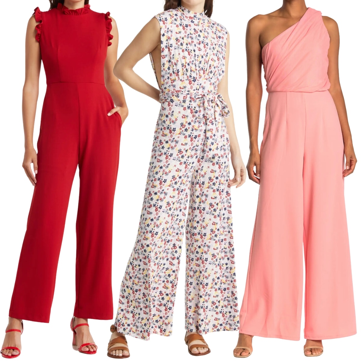 Red jumpsuit nordstrom rack online