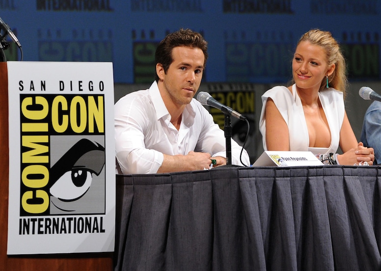 Blake Lively, Ryan Reynolds, 2010, Comic-Con