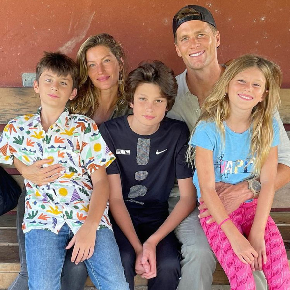 Tom Brady shares rare family photo with ex Bridget Moynahan and