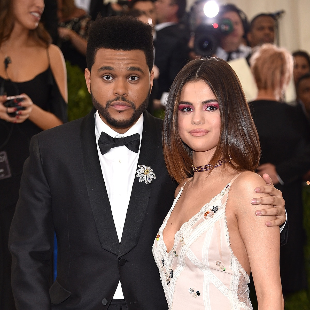 The Weeknd and Selena Gomez