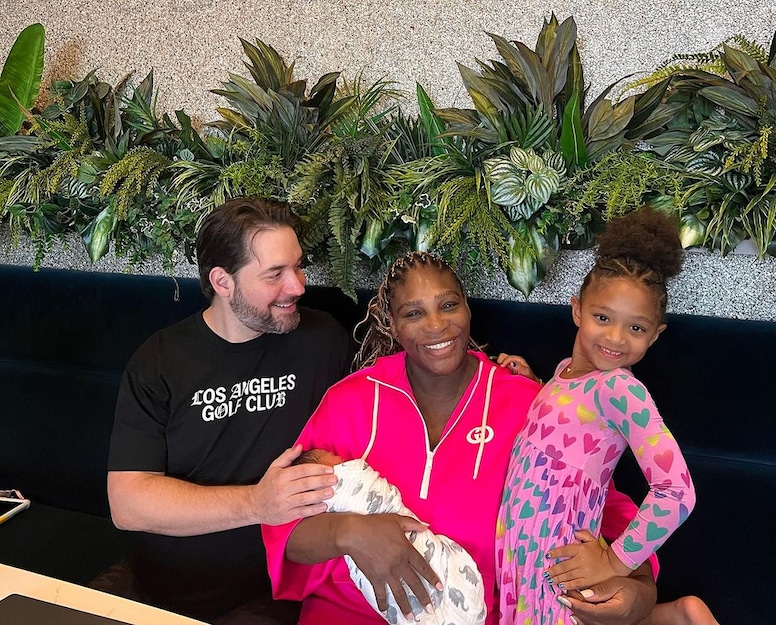 Serena Williams, Alexis Ohanian, Olympia, Kids