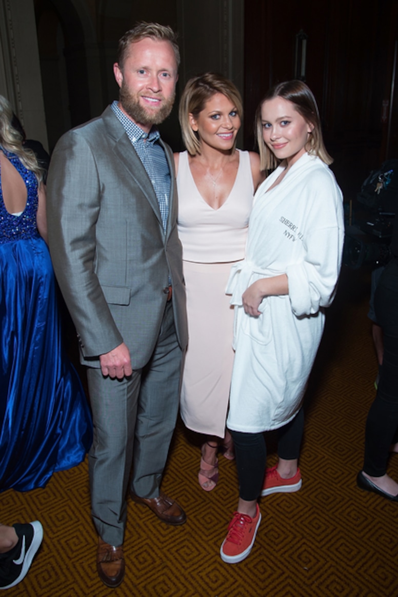 Valeri Bure, Candace Cameron Bure and Natasha Bure