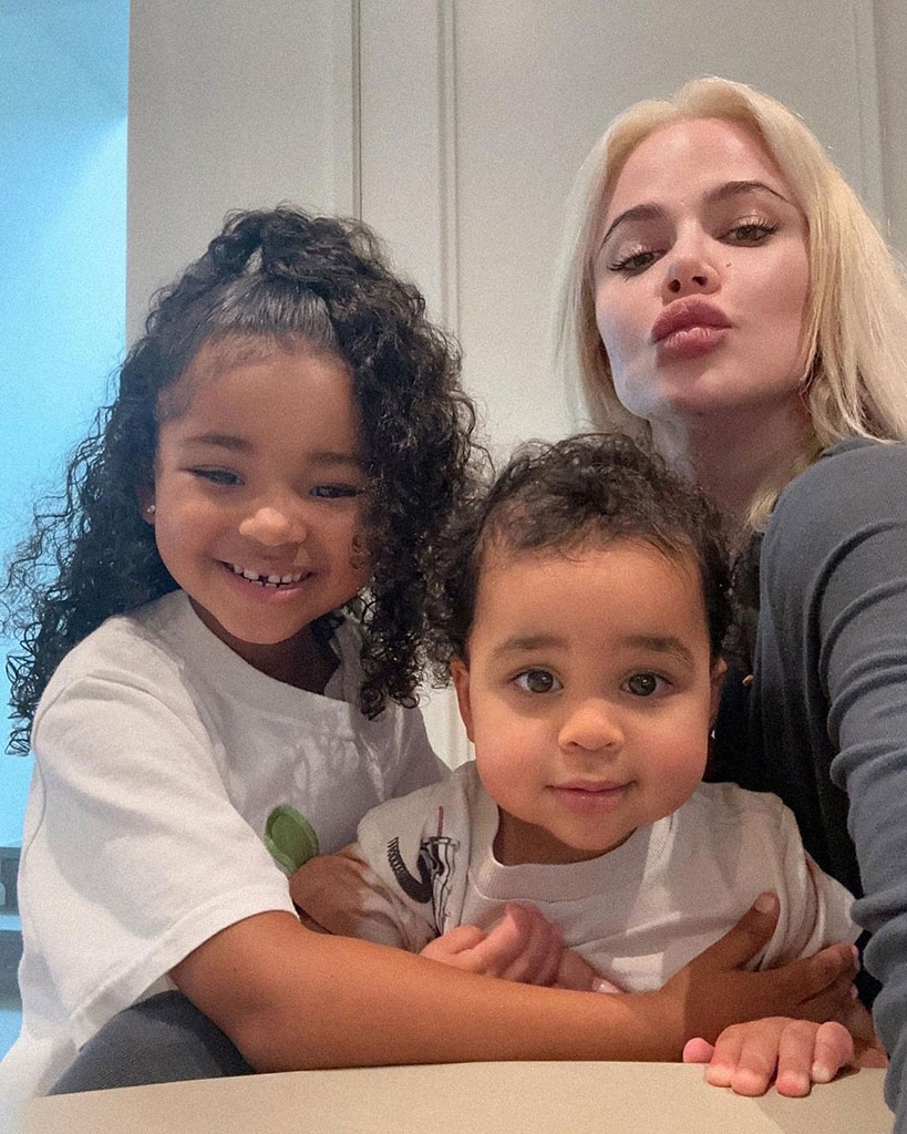 Khloe Kardashian, Tatum Thompson, True Thompson, Kids, Instagram