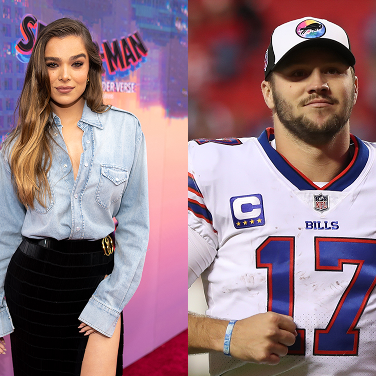 NFL star Josh Allen spotted out on date with Hollywood star Hailee  Steinfeld again - all but confirming new romance