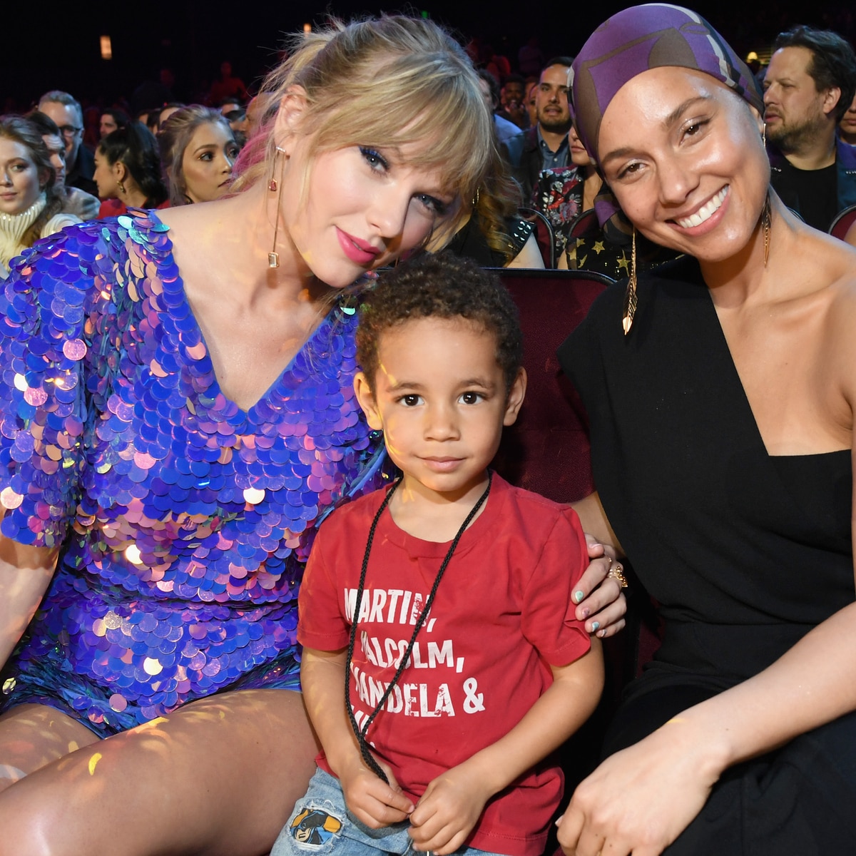 Alicia Keys, Taylor Swift, 2019 iHeartRadio Music Awards