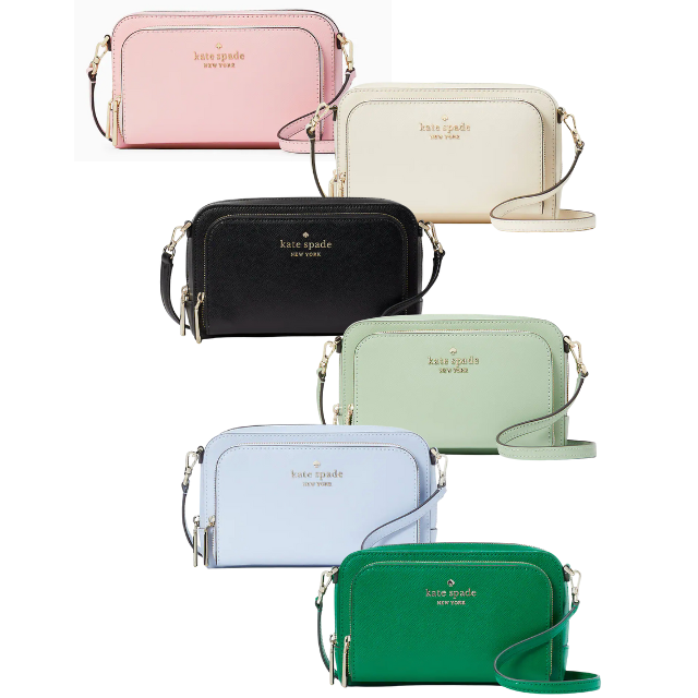 Kate Spade Staci Dual Zip Around Crossbody $59 Today Only (was $259) + Free  Shipping!