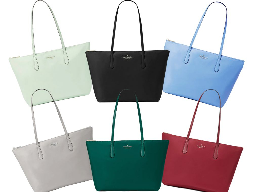 Kate Spade Bags | Kate Spade Packable Tote | Color: Blue/Red | Size: Os | Danielle898's Closet
