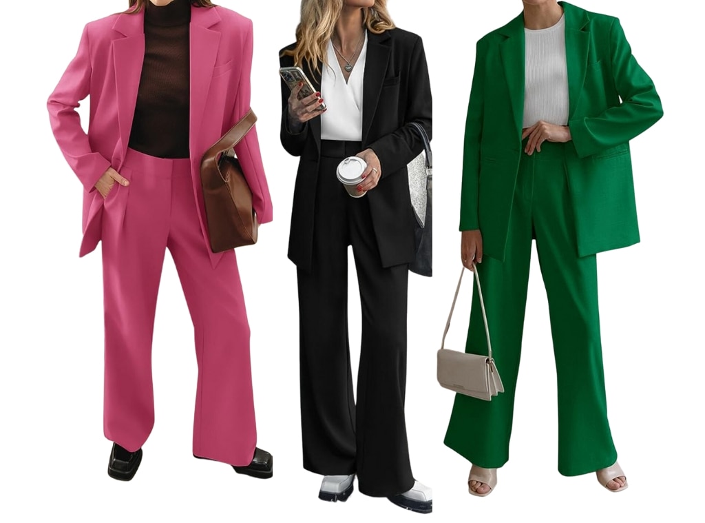 BUSINESS CLASS DOUBLE BREASTED BLAZER AND PANTS SET (GREEN) – Dress Code  Chic Official