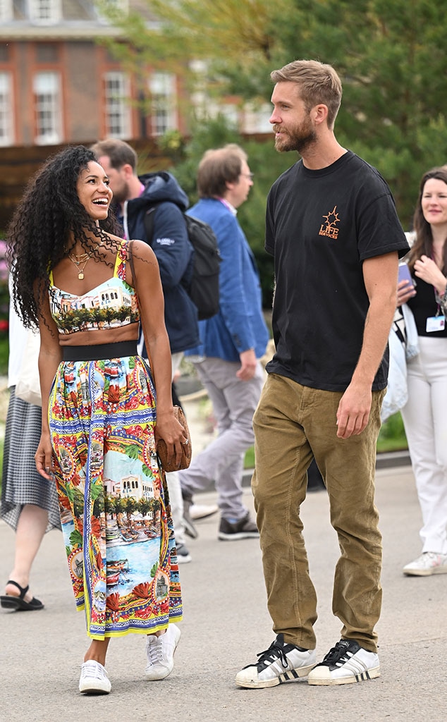 Vick Hope, Calvin Harris, May 2023