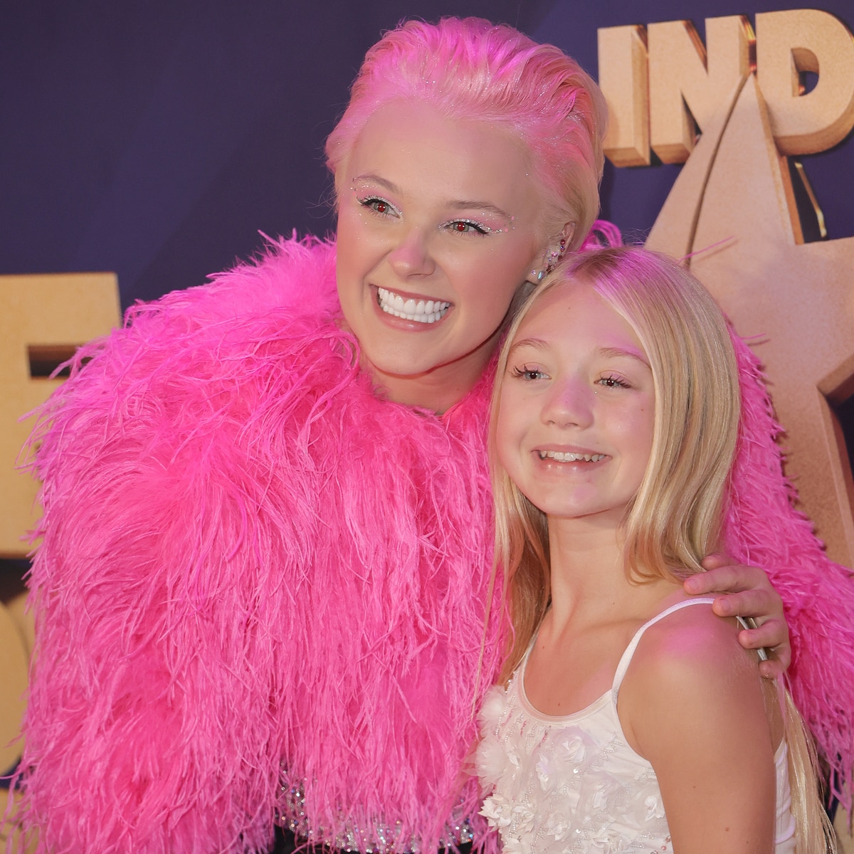 JoJo Siwa and Everleigh Rose