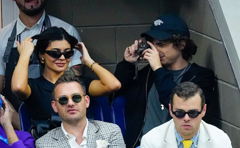Kylie Jenner, Timothée Chalamet, 2023 US Open Tennis Championships