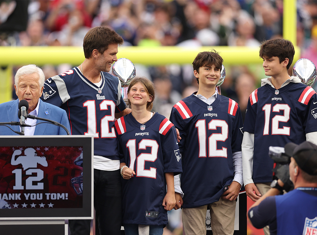 Tom Brady, Jack, Ben, Vivian