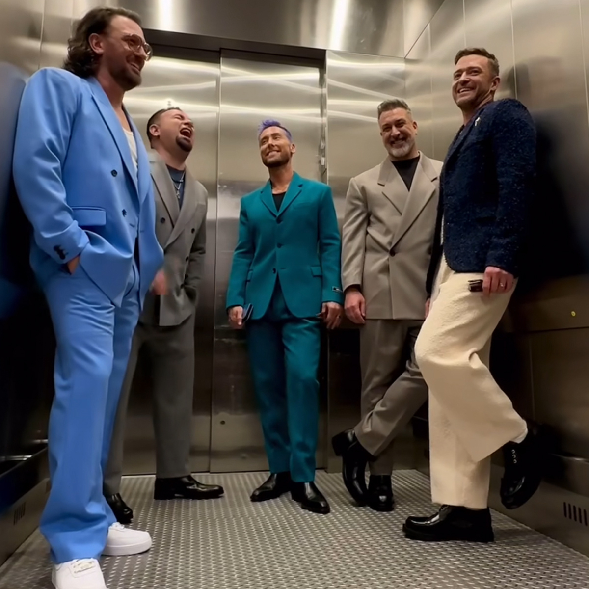 See *NSYNC Reunite in the Studio for the First Time in 2 Decades