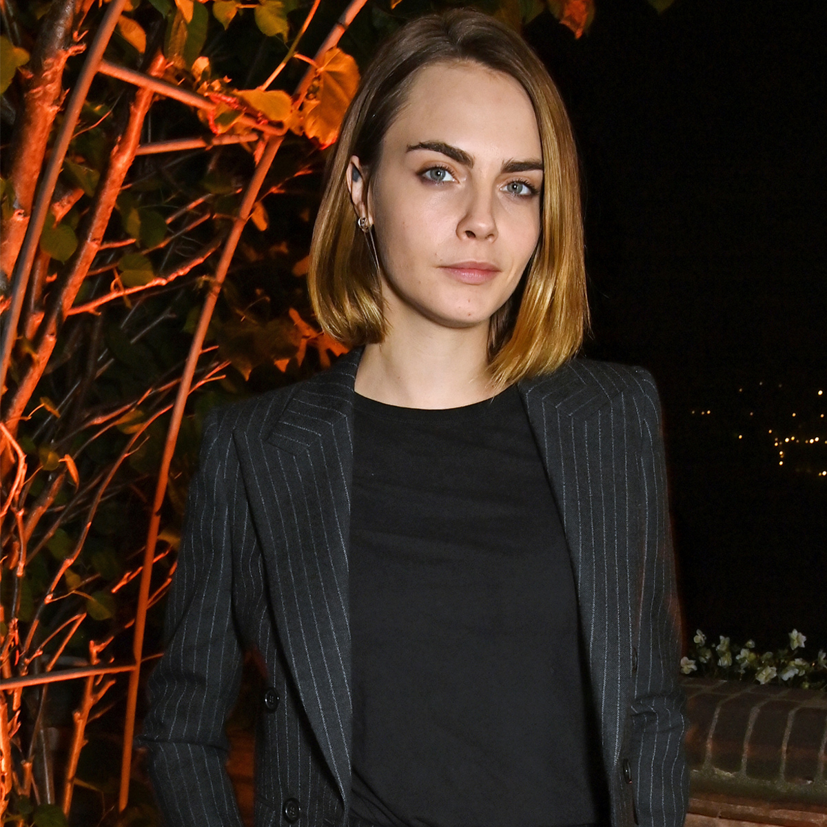 Cara Delevingne Debuts Rockstar Look With a Colorful, Spiky Hairstyle