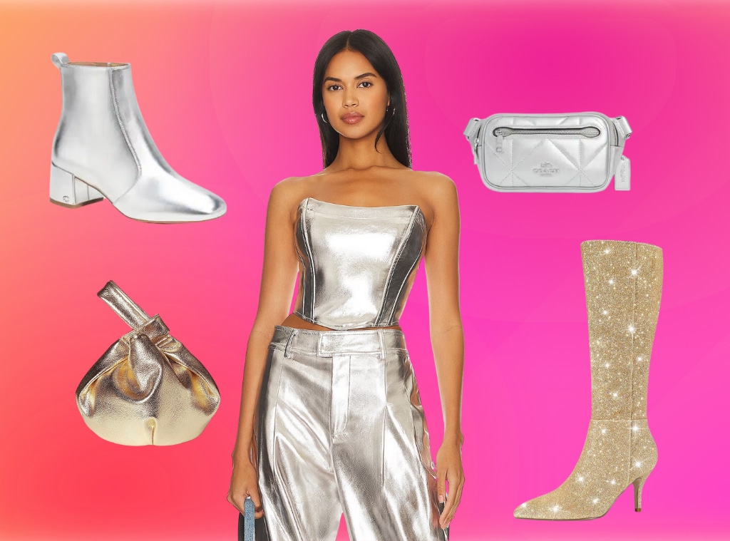 New Neutral: How to Style the Metallics Trend We're Loving for Fall