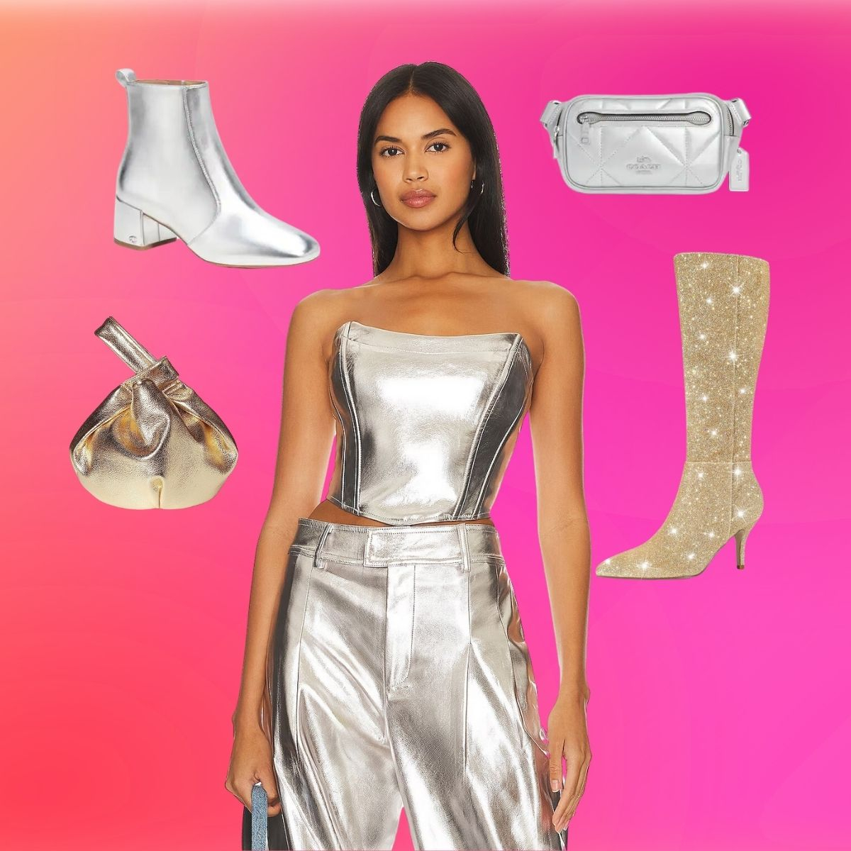 New Neutral: How to Style the Metallics Trend We’re Loving for Fall