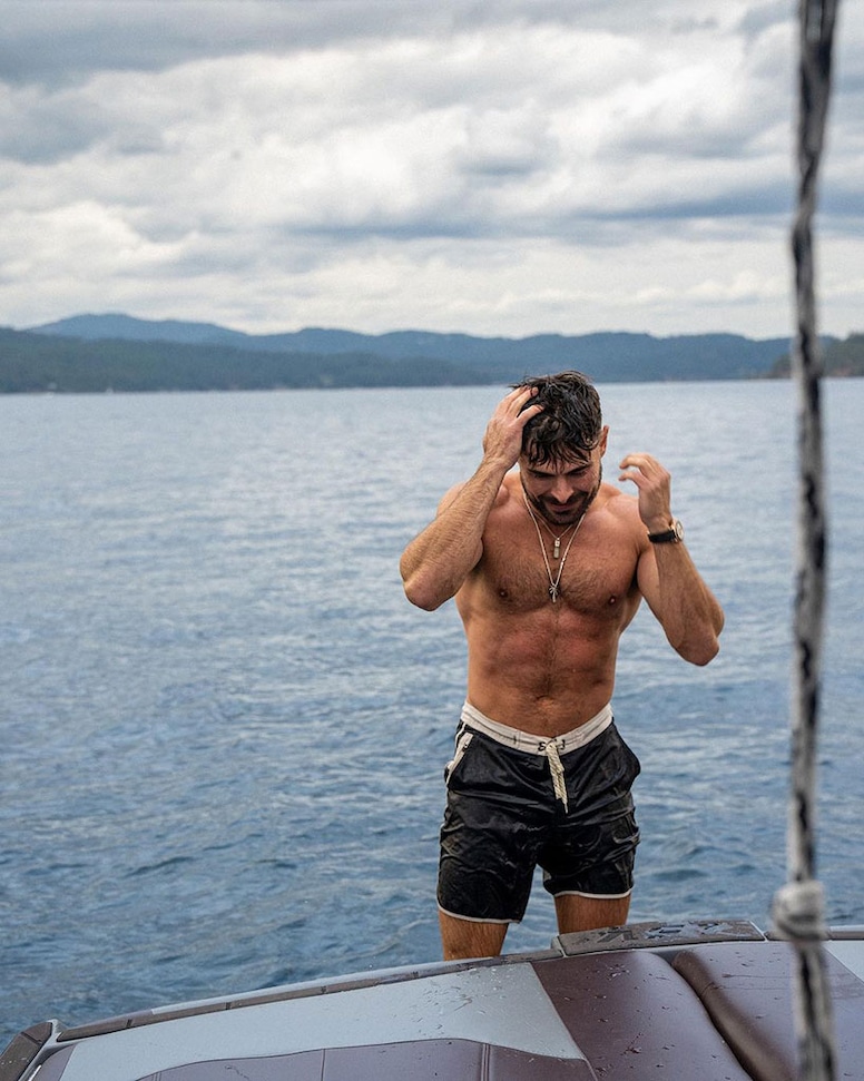 Zac Efron, Instagram