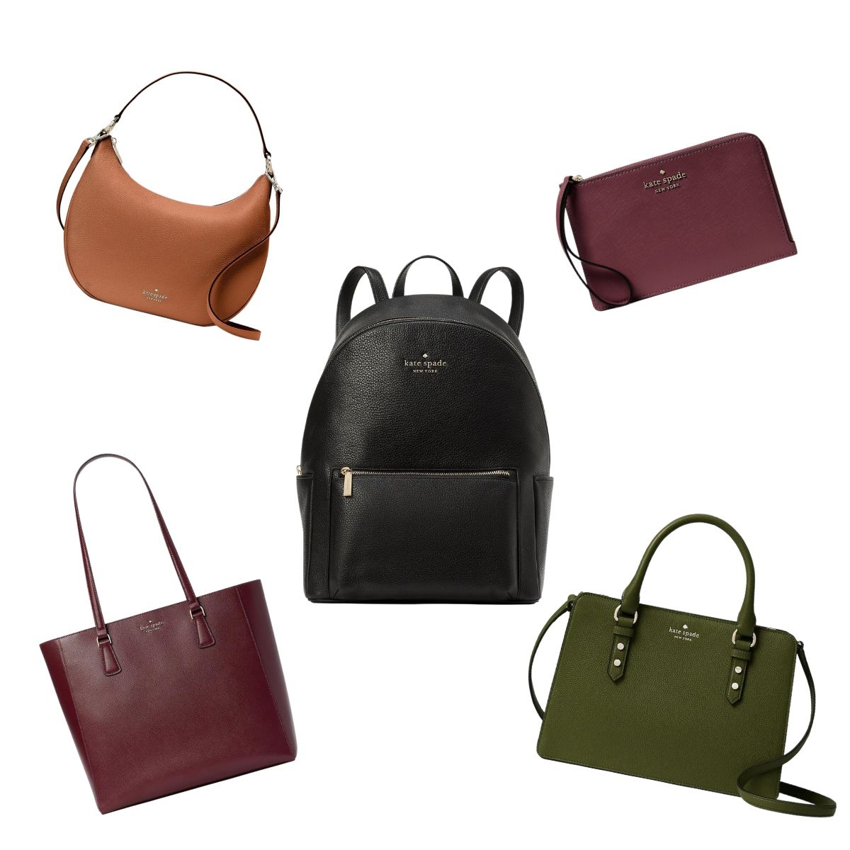 Kate Spade Surprise Leila Shoulder Bag, Deep Berry - Handbags & Purses