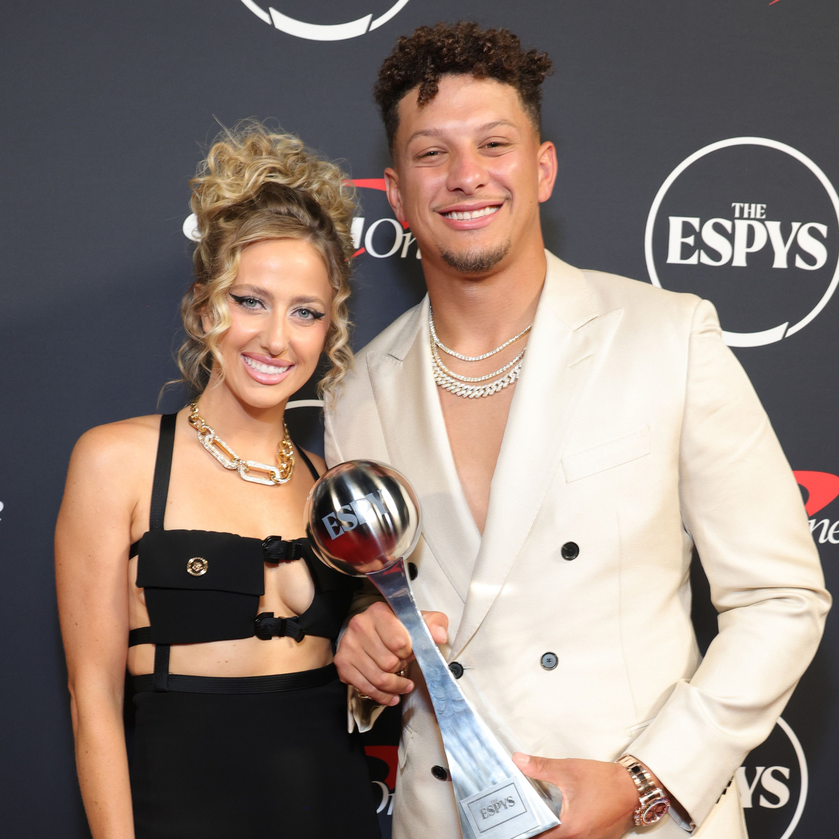 Patrick and Brittany Mahomes stun on Met Gala red carpet with outfit  choices and are labeled a 'beautiful couple