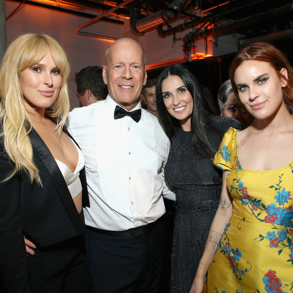 Rumer Willis, Bruce Willis, Demi Moore, Tallulah Willis