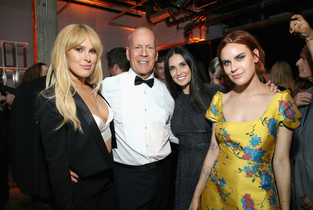 Rumer Willis, Bruce Willis, Demi Moore, Tallulah Willis