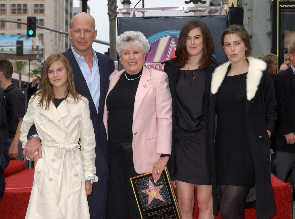 Bruce Willis, Family Moments