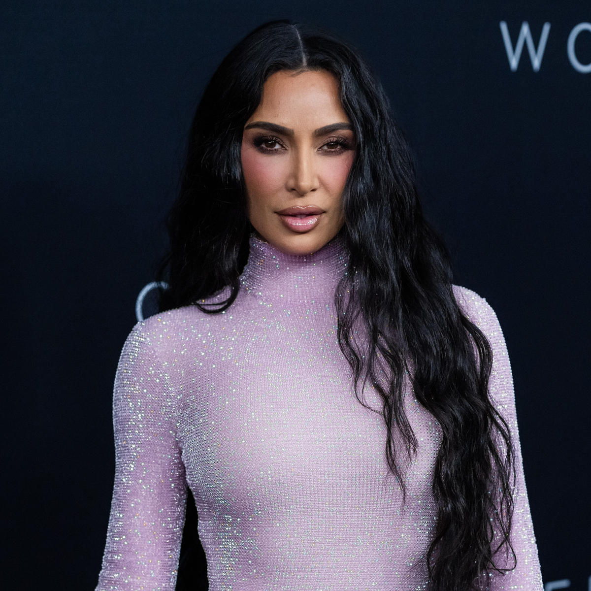 Kim Kardashian Wore the Tiniest Blinged-Out Bra With Satin Gucci PJs — See  Photos
