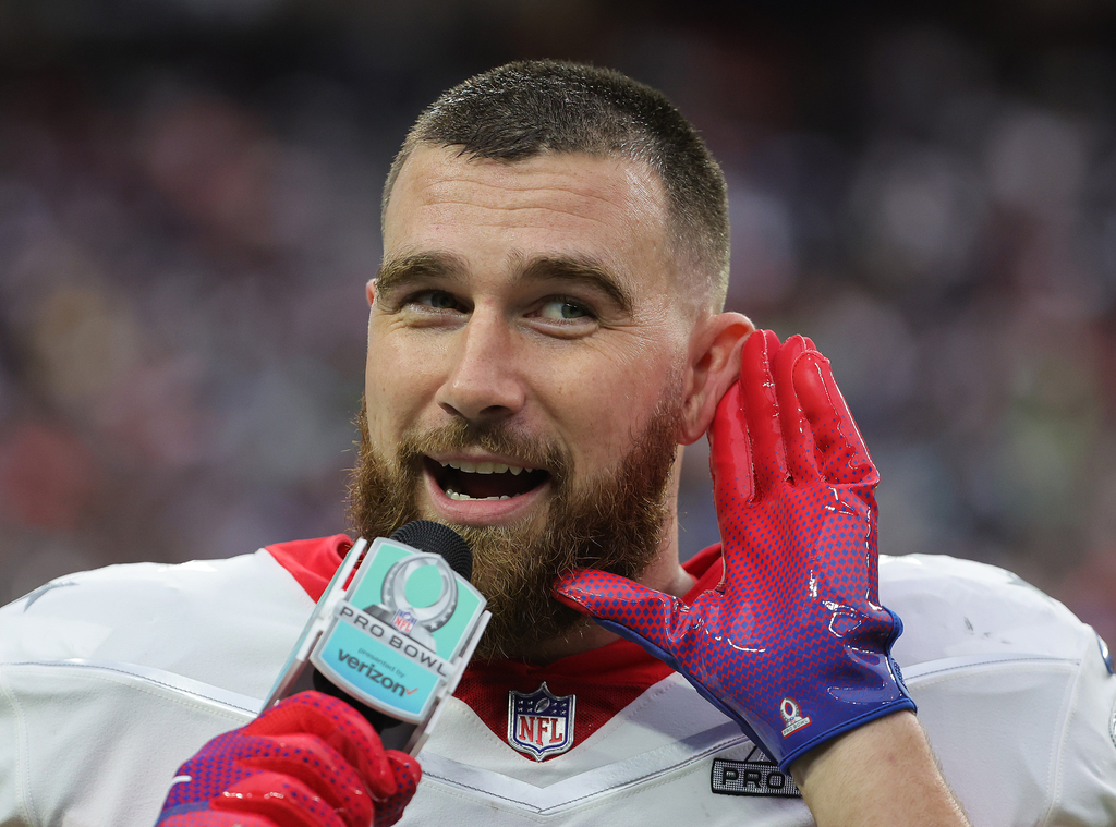 Throwback Travis Kelce Spa Video Goes Viral — and Heats Up the