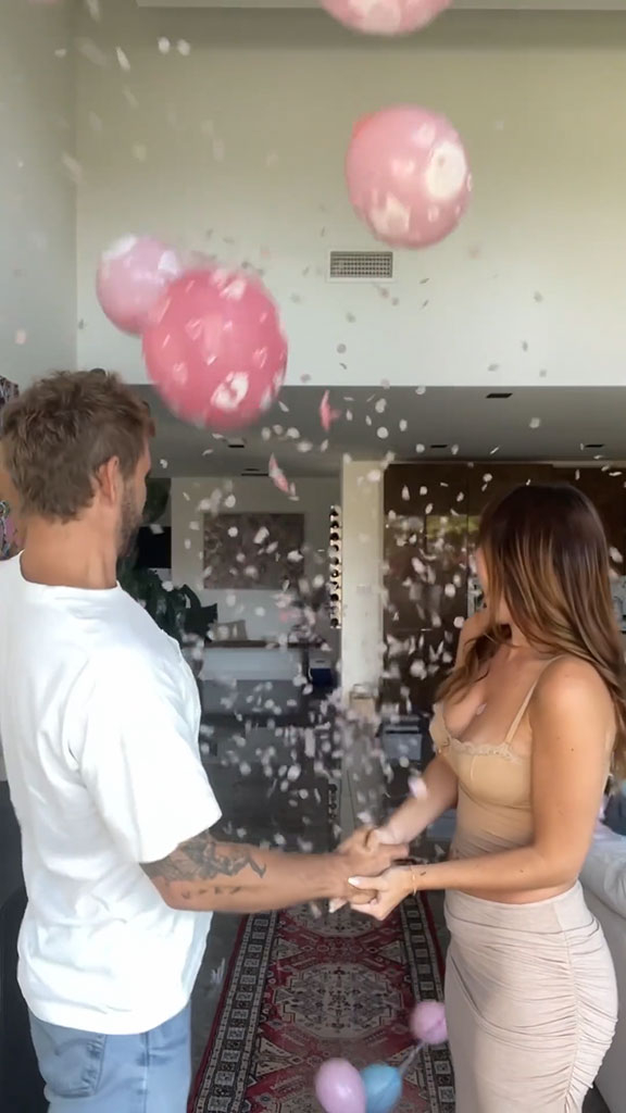 Nick Viall, Natalie Joy, Baby, Sex Reveal, Instagram