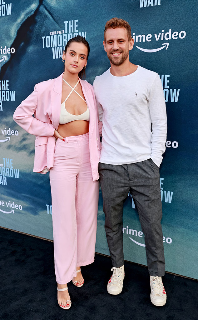 Nick Viall, Natalie Joy, The Tomorrow War, Premiere, 2021