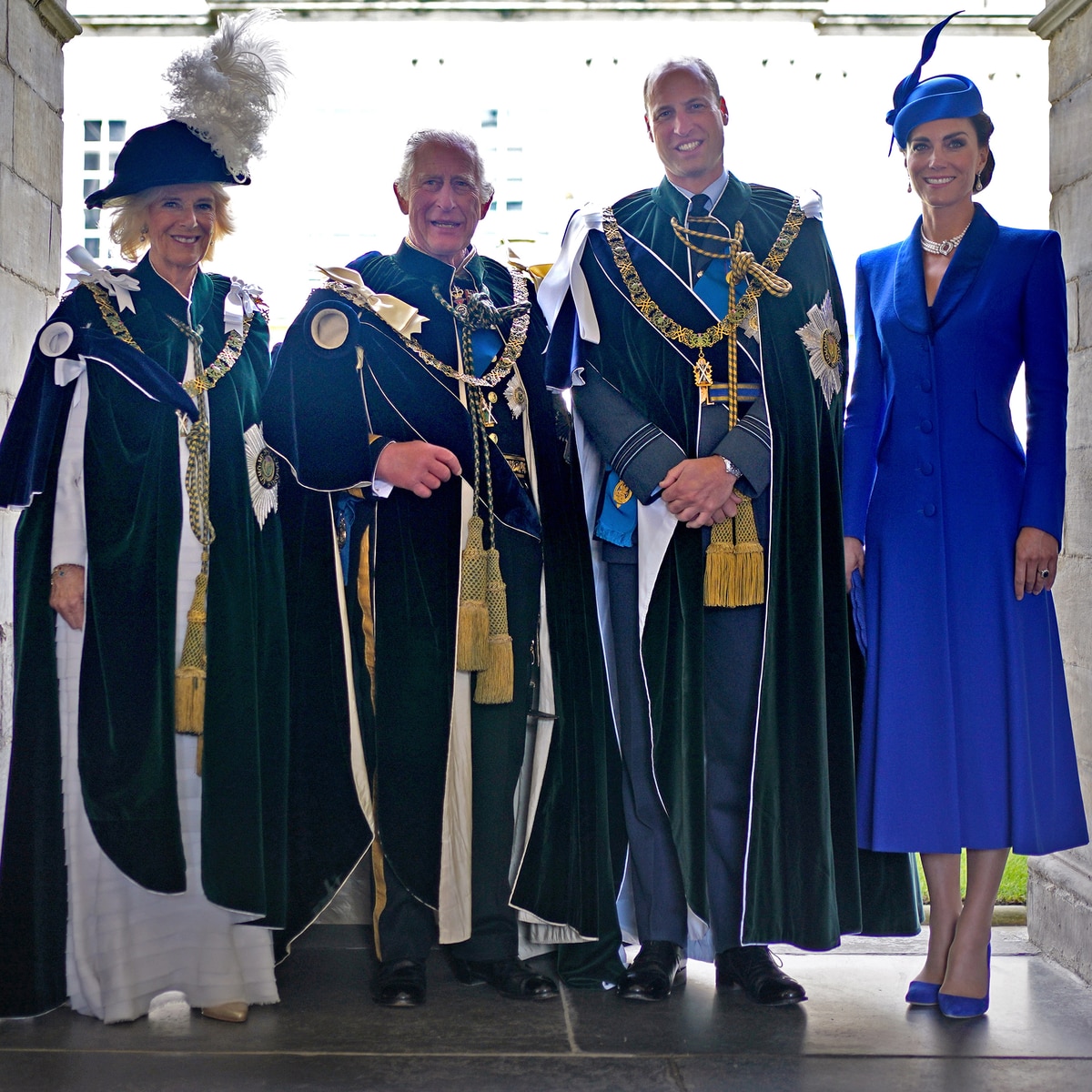 Royal Family, Queen Camilla, King Charles, Kate Middleton, Prince William