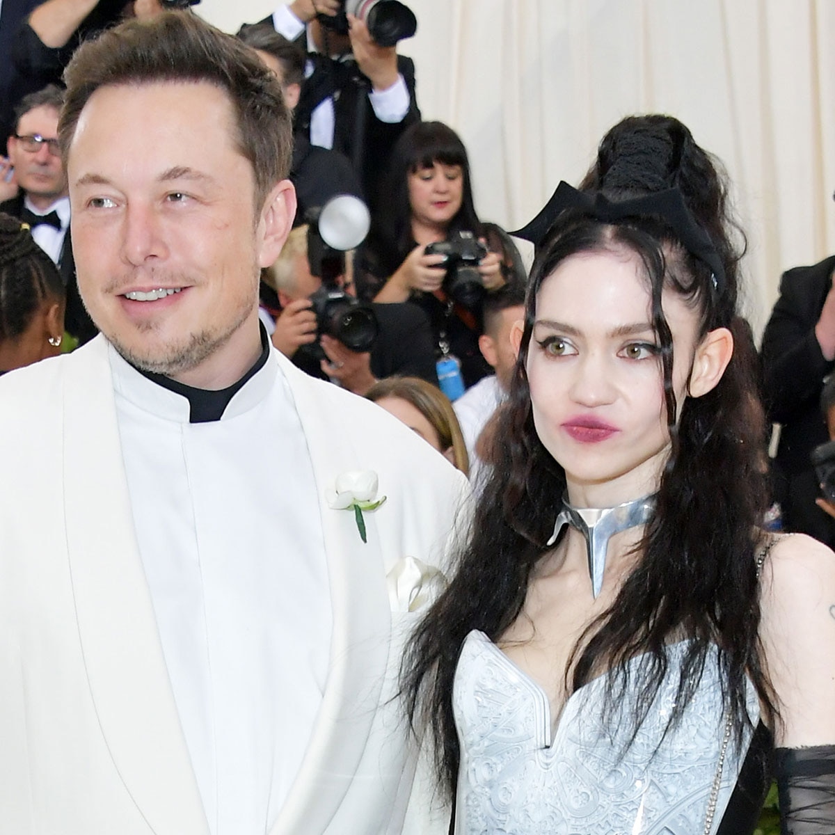 Elon Musk, Grimes, Met Gala 2018