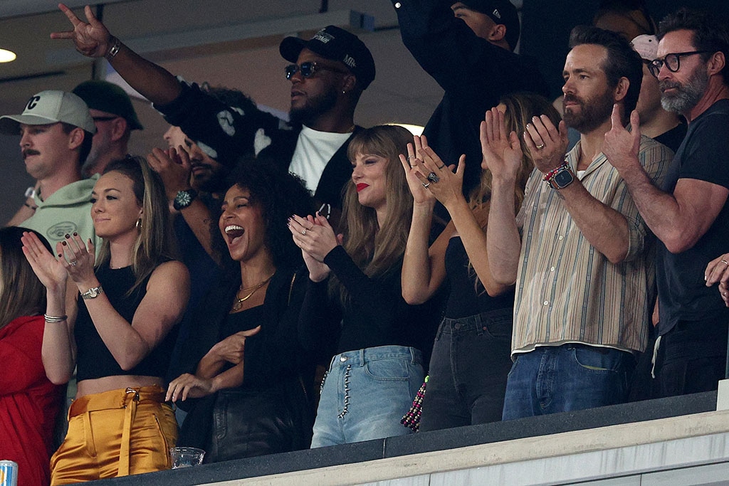 Taylor Swift brings Blake Lively, Ryan Reynolds and Hugh Jackman