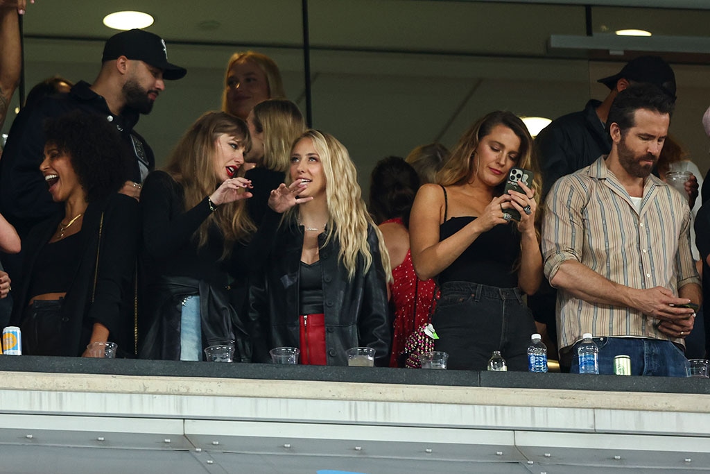 Taylor Swift, Brittany Mahomes, Travis Kelce Kansas City Chiefs Game 2, 2023