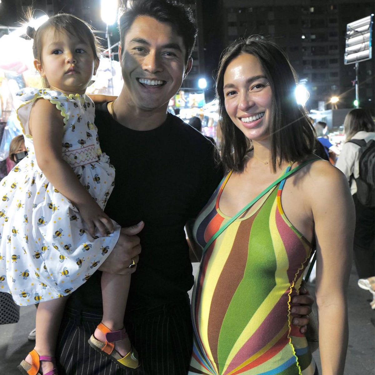 Henry Golding, Liv Lo Golding, Lyla