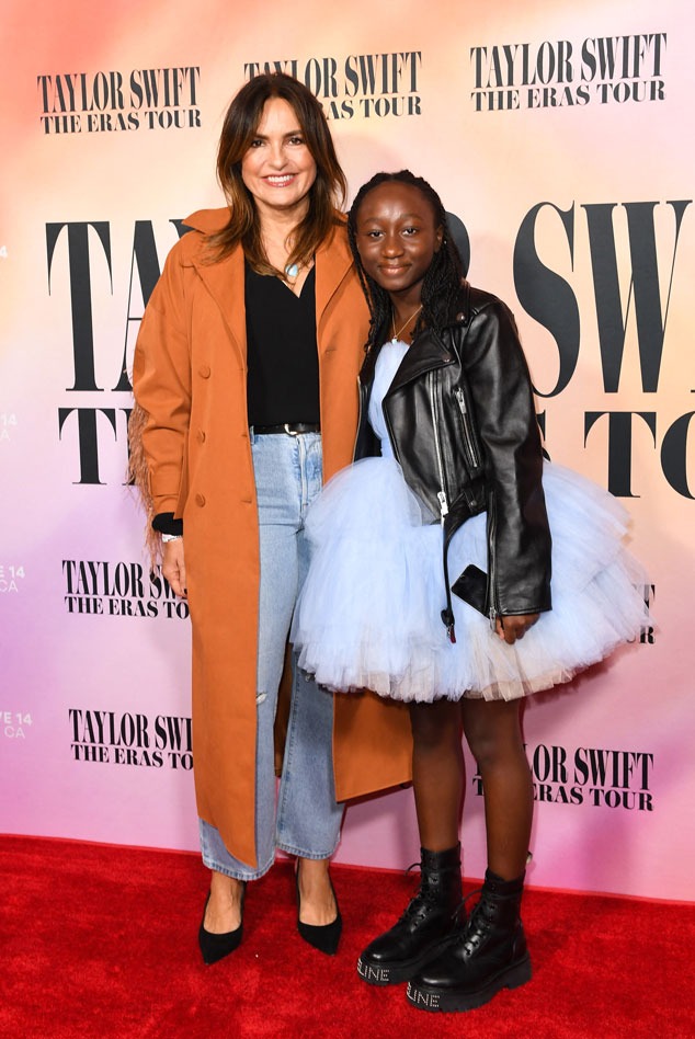 Mariska Hargitay, Amaya Hermann, Eras Tour Film Premiere