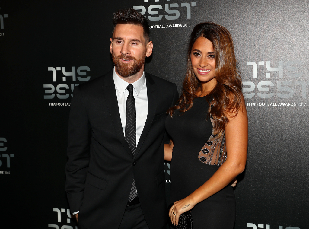 Lionel Messi, Antonela Roccuzzo, 2017