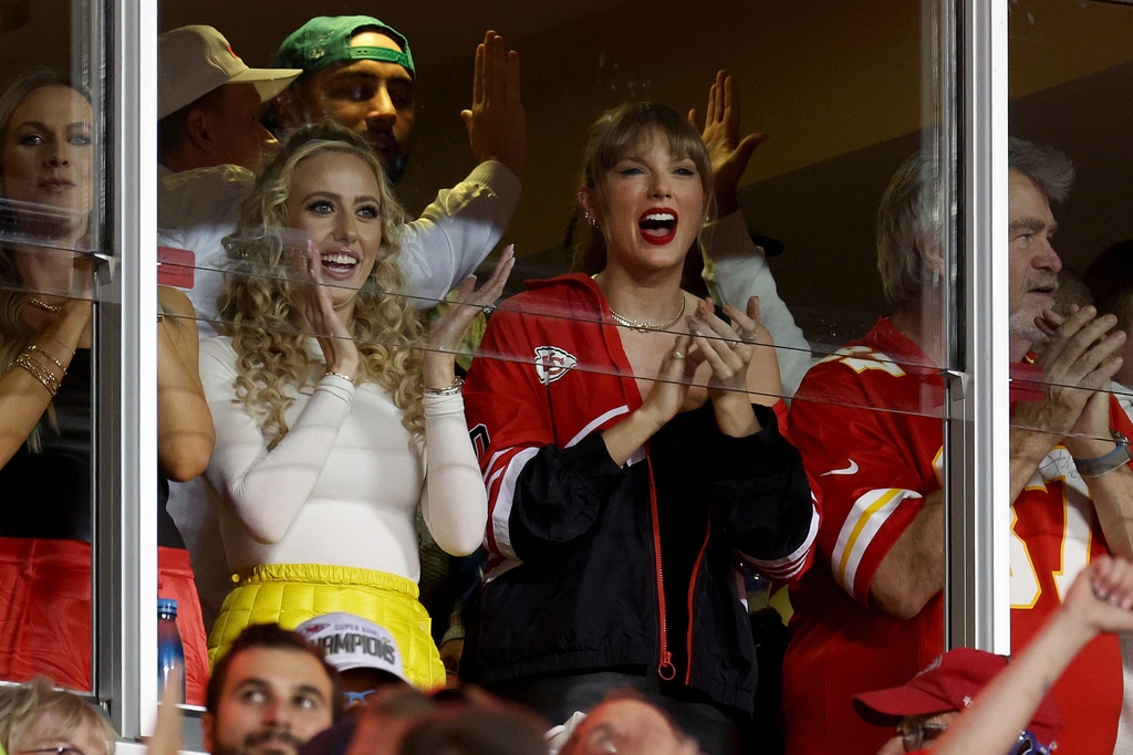 Taylor Swift Hung Out With Brittany Mahomes the Night Before the