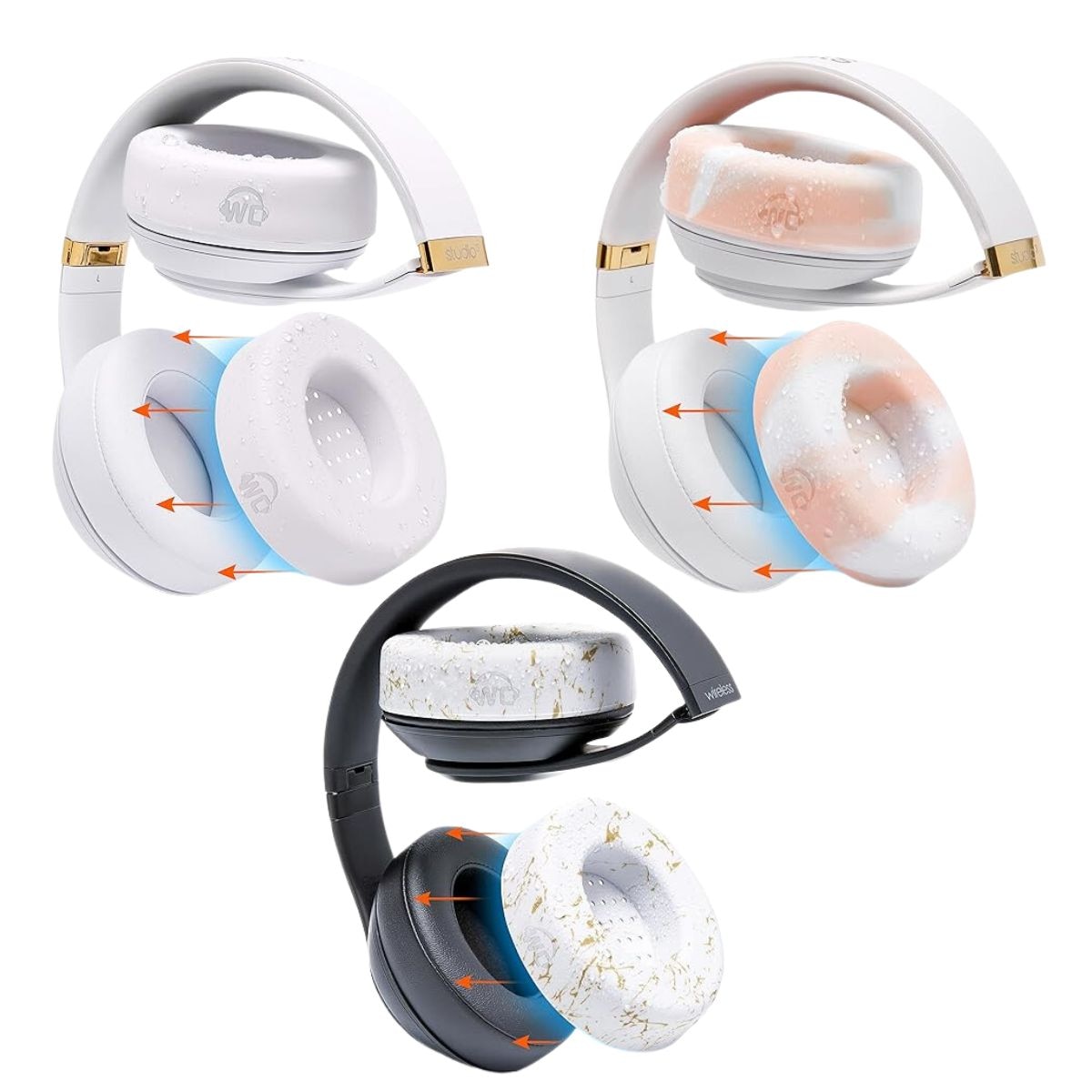 Over ear 2024 headphone covers