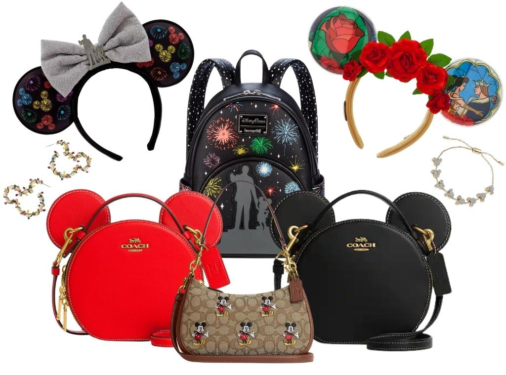 Disney Mickey Mouse All Ears Fashion Handbag With Charm