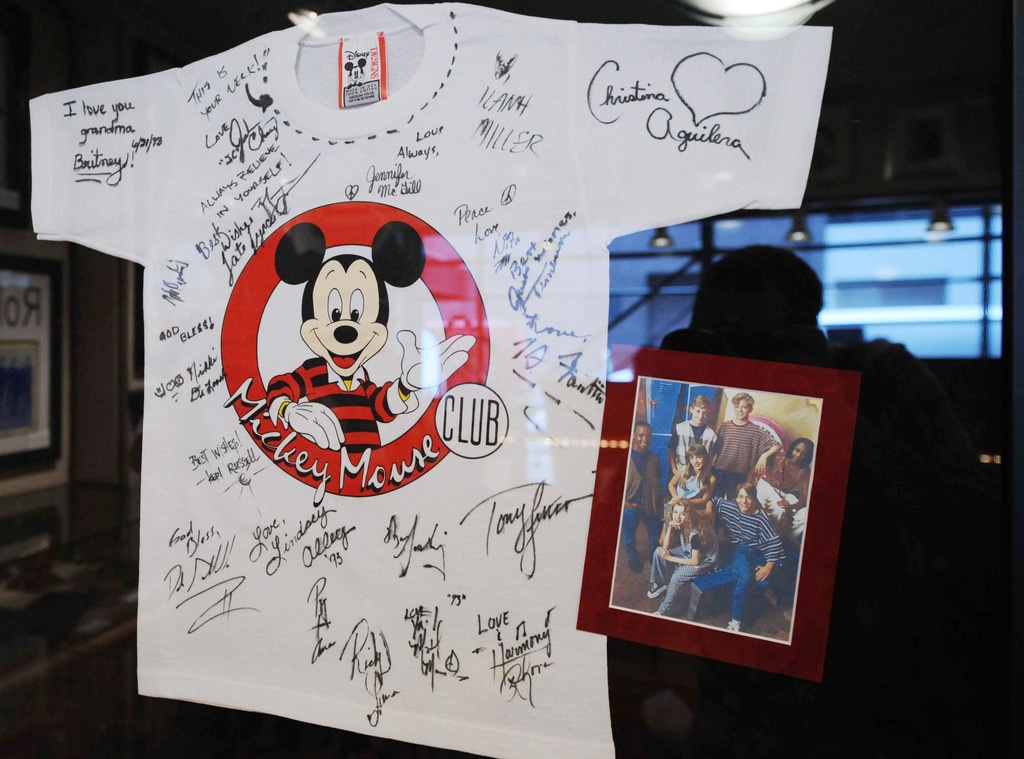 Britney Spears, Mickey Mouse Club memorabilia