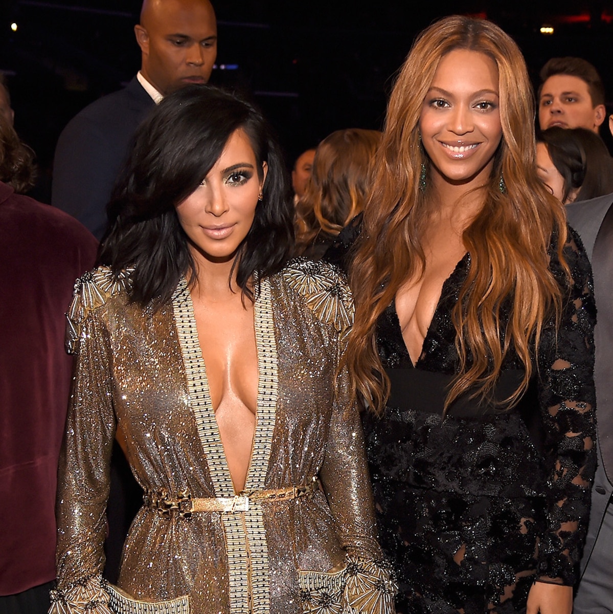 Kim Kardashian West and Beyonce