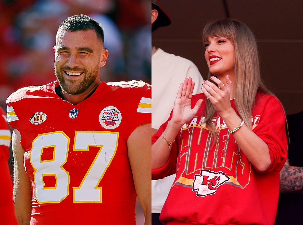 Taylor Swift & Travis Kelce Make Cute Exit Together After Chiefs' Win