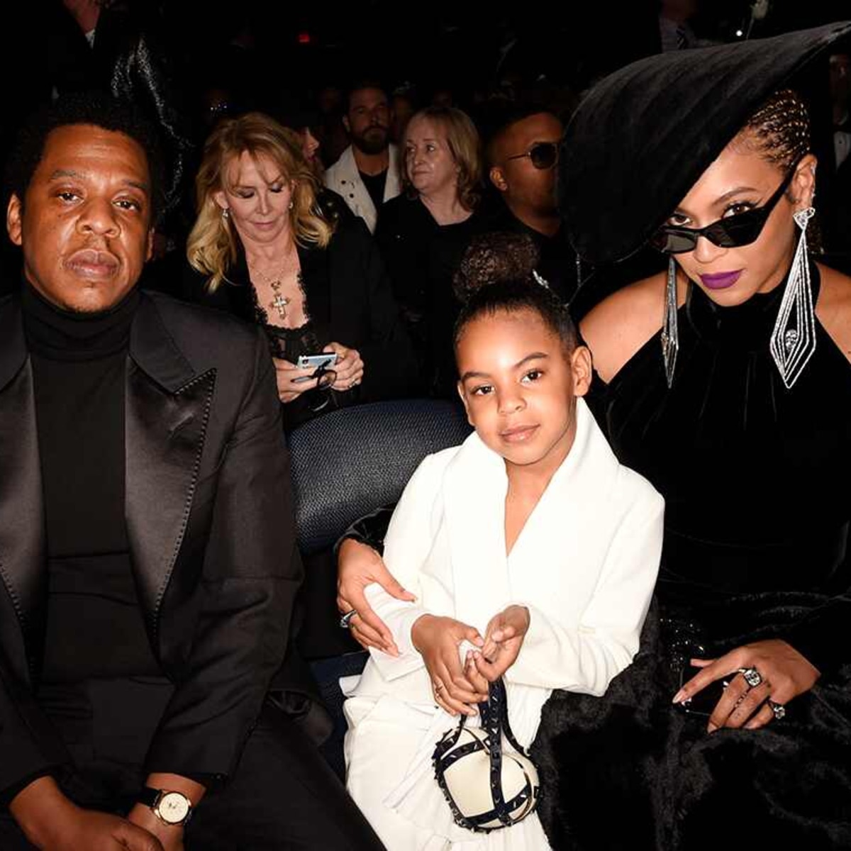 Jay-Z, Blue Ivy and Beyonce, Beyonce at the Grammys