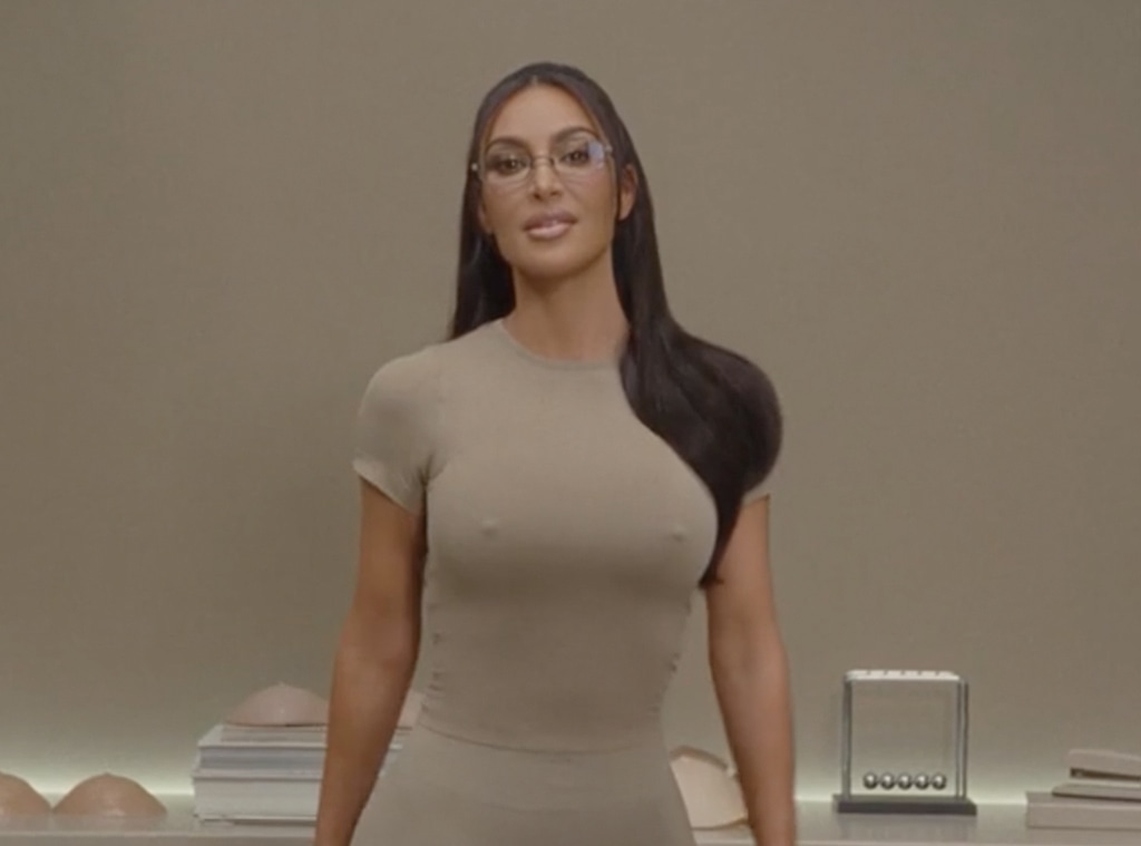 Kim Kardashian Wants You to Free the Nipple (Kind of) With New Bras