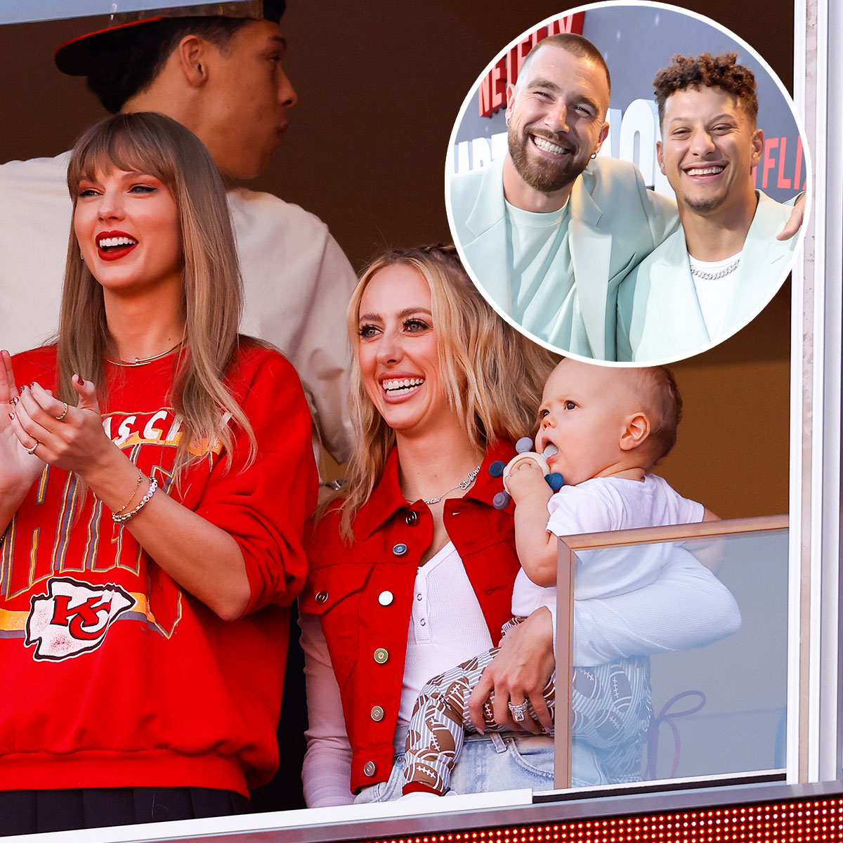 Patrick Mahomes Wants to “One Up” Brittany & Taylor Swift’s Handshake