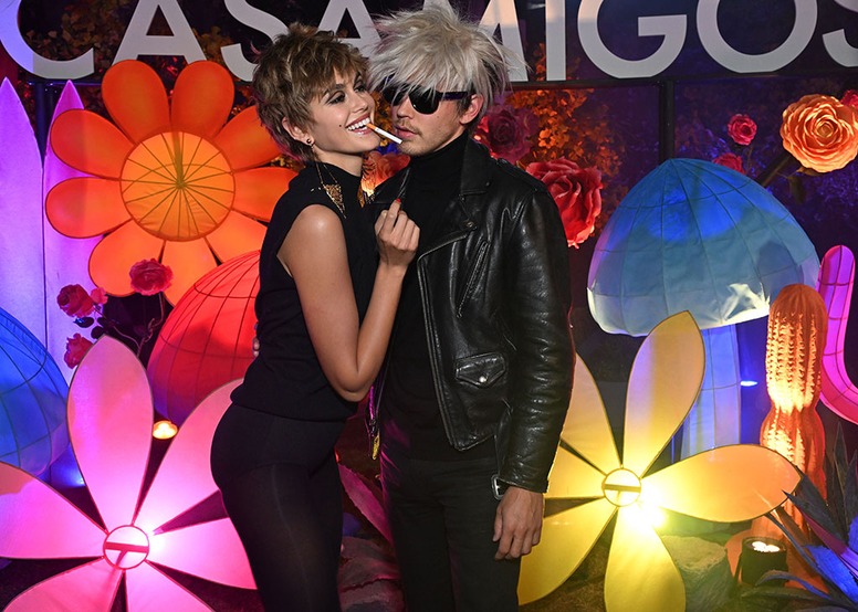 Kaia Gerber, Austin Butler, Halloween 2023
