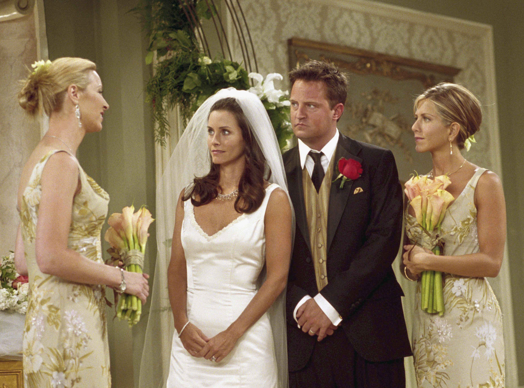 Friends, Monica and Chandler wedding