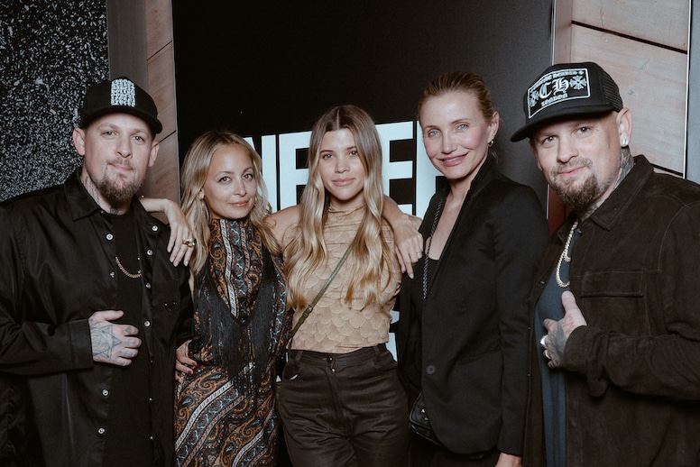 Nicole Richie, Cameron Diaz, Benji Madden, Joel Madden, Sofia Richie