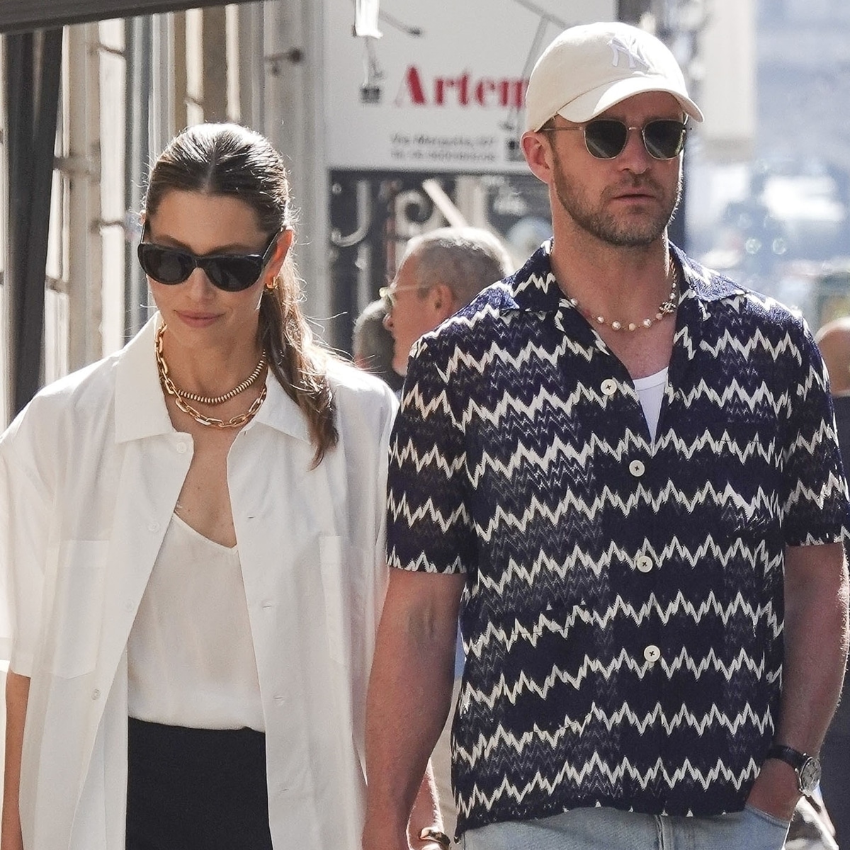 Justin Timberlake and Jessica Biel